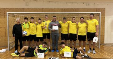 Naši futsalisti dosiahli výborný úspech na turnaji v Hradci Králové (PREVaPRIM)